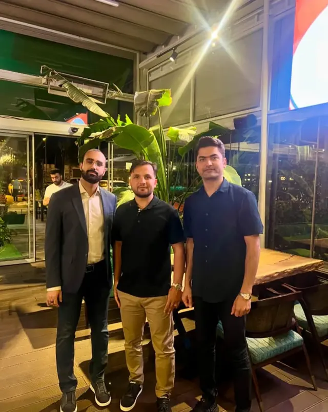 Evening with colleagues